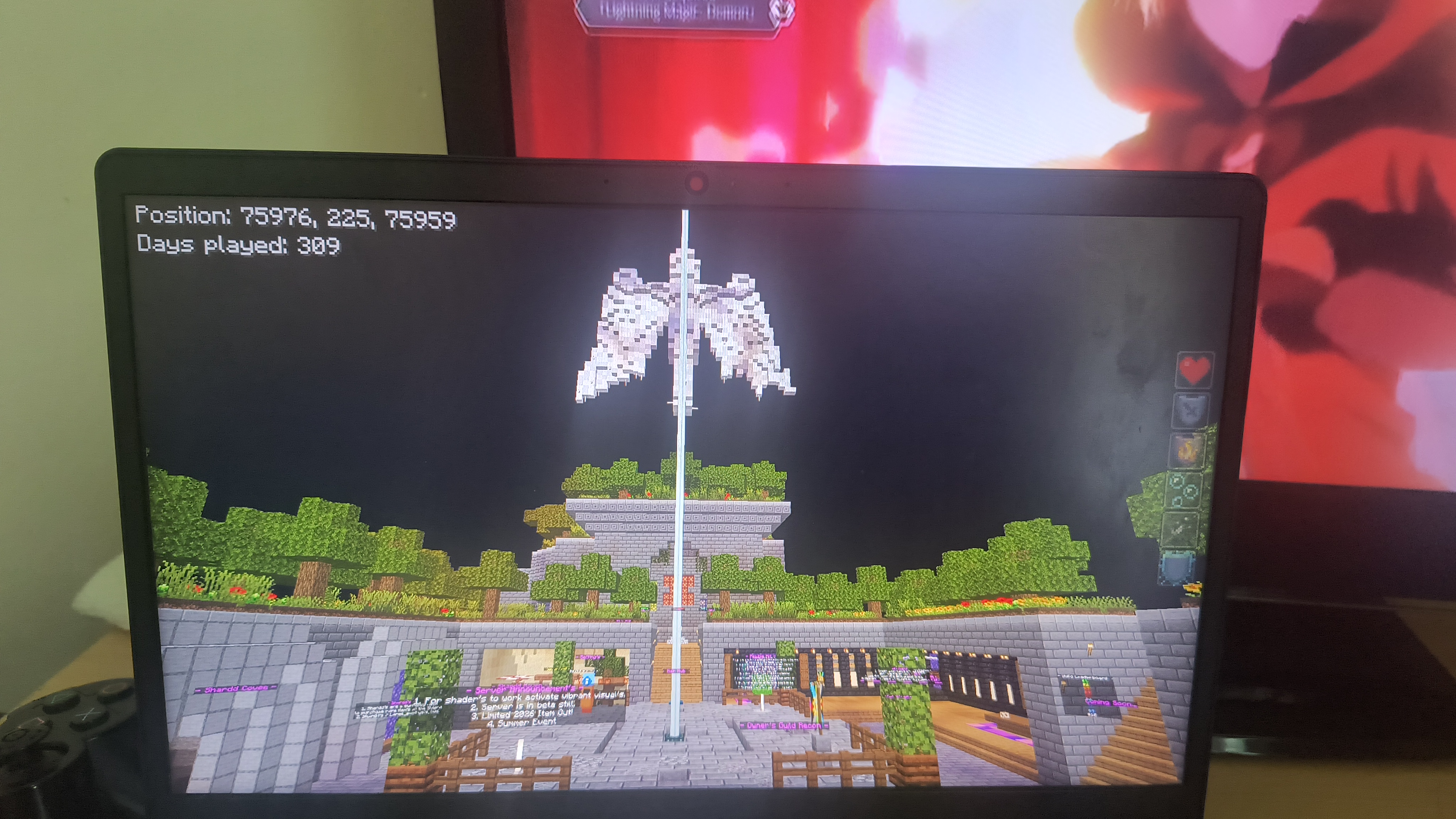 Bowgaterjr's Realm Minecraft Realm Banner