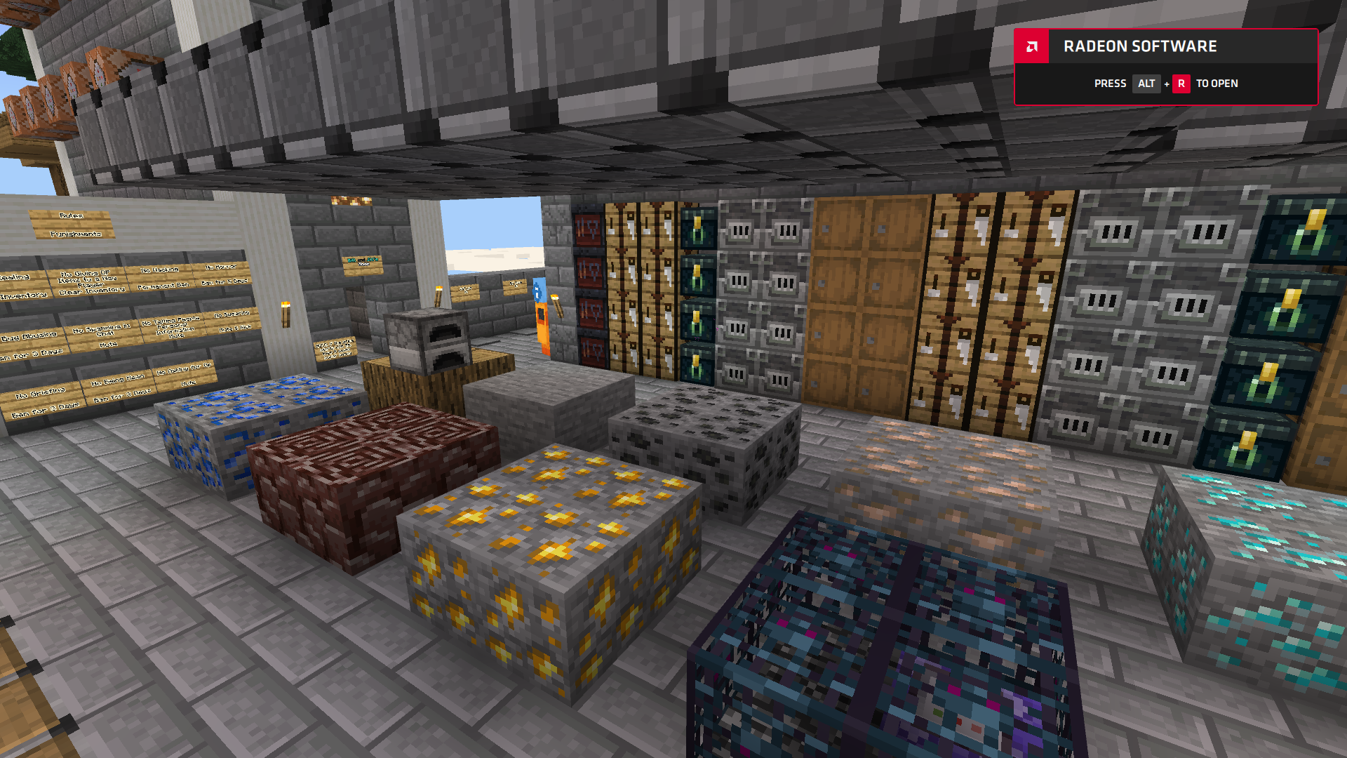TrackNova's Skygen Minecraft Realm Banner