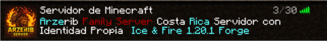 Arzerib Server Minecraft Server banner