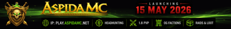 Aspida MC Minecraft Server banner