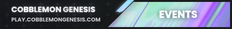 Cobblemon Genesis Minecraft Server banner