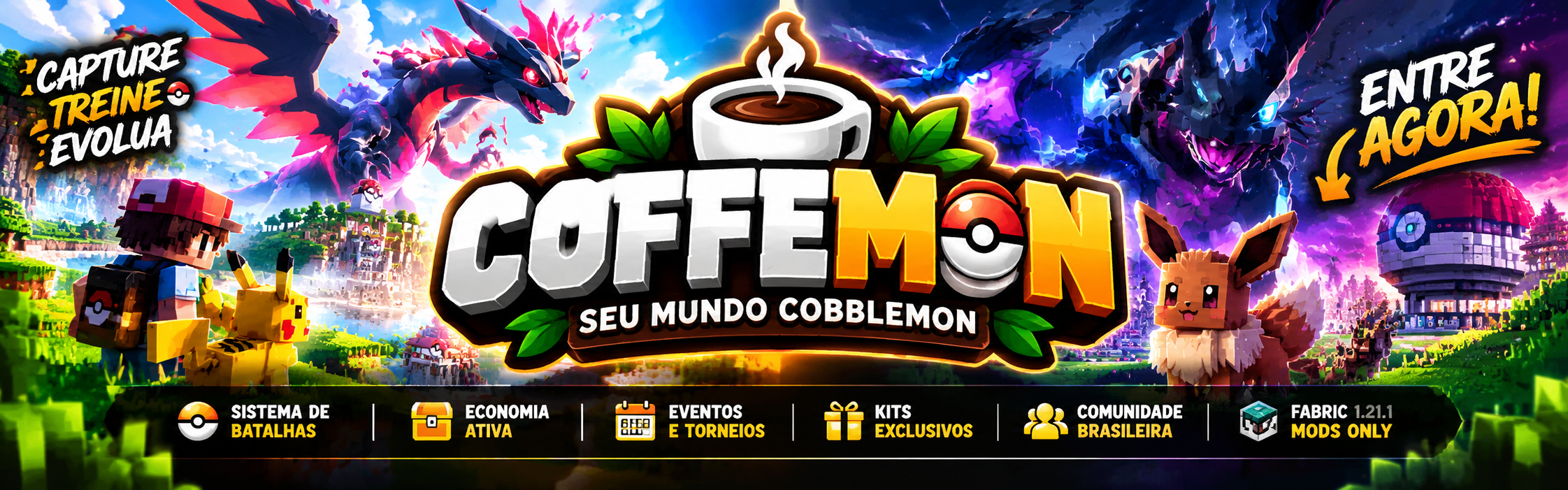 Coffemon Minecraft Server banner