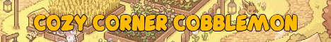 Cozy Corner Cobblemon Minecraft Server banner