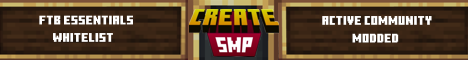 Create SMP Minecraft Server banner