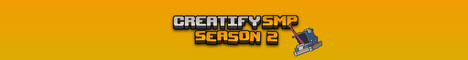 Creatify SMP Minecraft Server banner