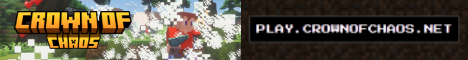 Crown Of Chaos Minecraft Server banner