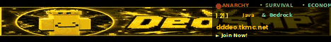 DeoSMP Minecraft Server banner