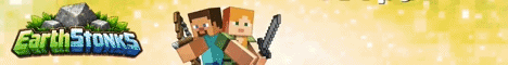 EarthStonks Minecraft Server banner