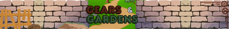Gears & Gardens Minecraft Server banner