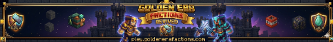 GoldenEra Factions Minecraft Server banner