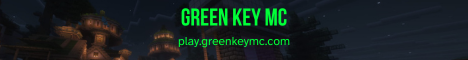 Green Key MC Minecraft Server banner