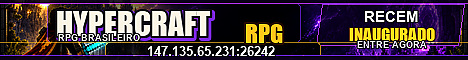 Hypercraft RPG Minecraft Server banner