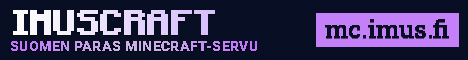 ImusCraft Minecraft Server banner