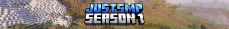 JustSMP Survival Minecraft Server banner