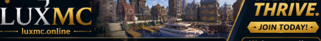 luxmc.online Minecraft Server banner