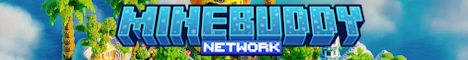 MineBuddy Minecraft Server banner
