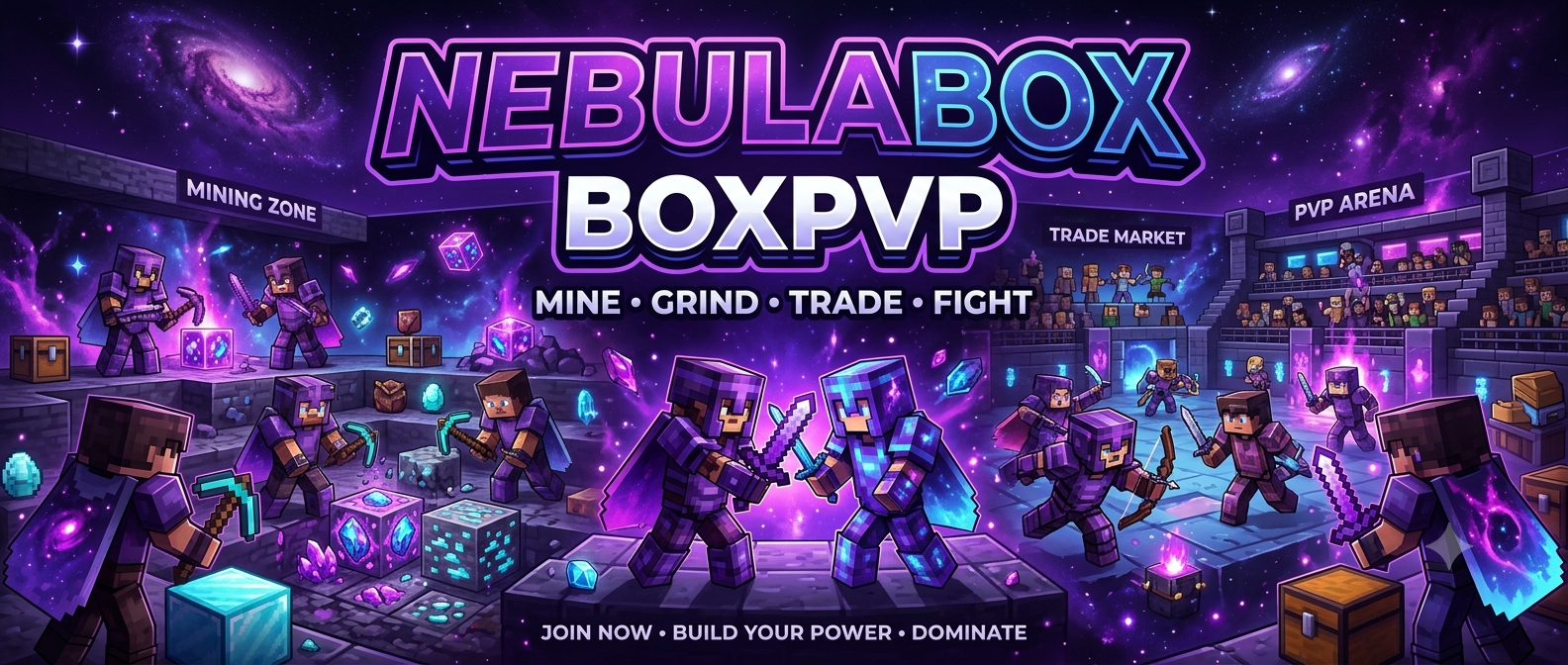 NebulaBox Boxpvp Minecraft Server banner