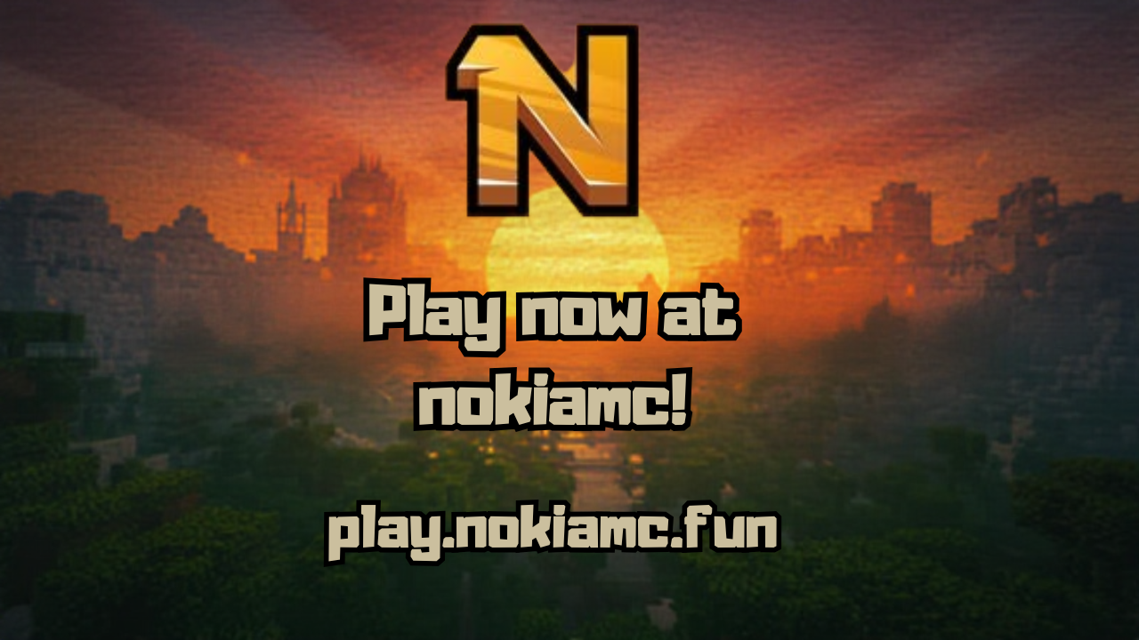 Nokiamc Minecraft Server banner