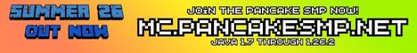 PancakeSMP Minecraft Server banner