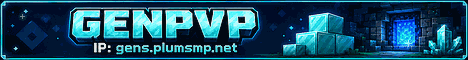 PlumSMP | GenPvP Minecraft Server banner