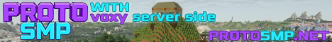 ProtoSMP Minecraft Server banner