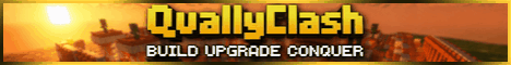 QuallyClash Minecraft Server banner