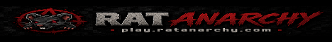 Rat Anarchy Minecraft Server banner