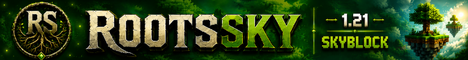 RootsSky Minecraft Server banner