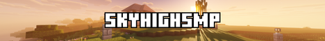 Sky High SMP Minecraft Server banner