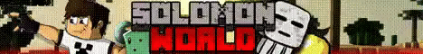 Solomon World Minecraft Server banner