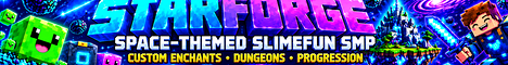 🌌 StarForge Minecraft Server banner