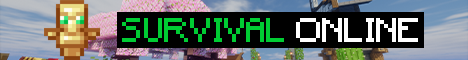 SurvivalOnline Minecraft Server banner