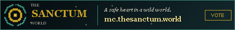 The Sanctum World Minecraft Server banner