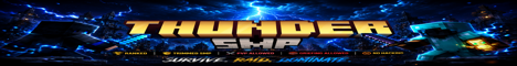 Thunder Smp Minecraft Server banner