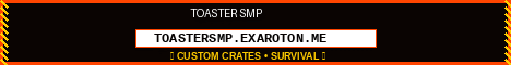 ToasterSMP Minecraft Server banner