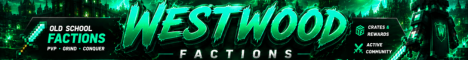 WestWood Minecraft Server banner