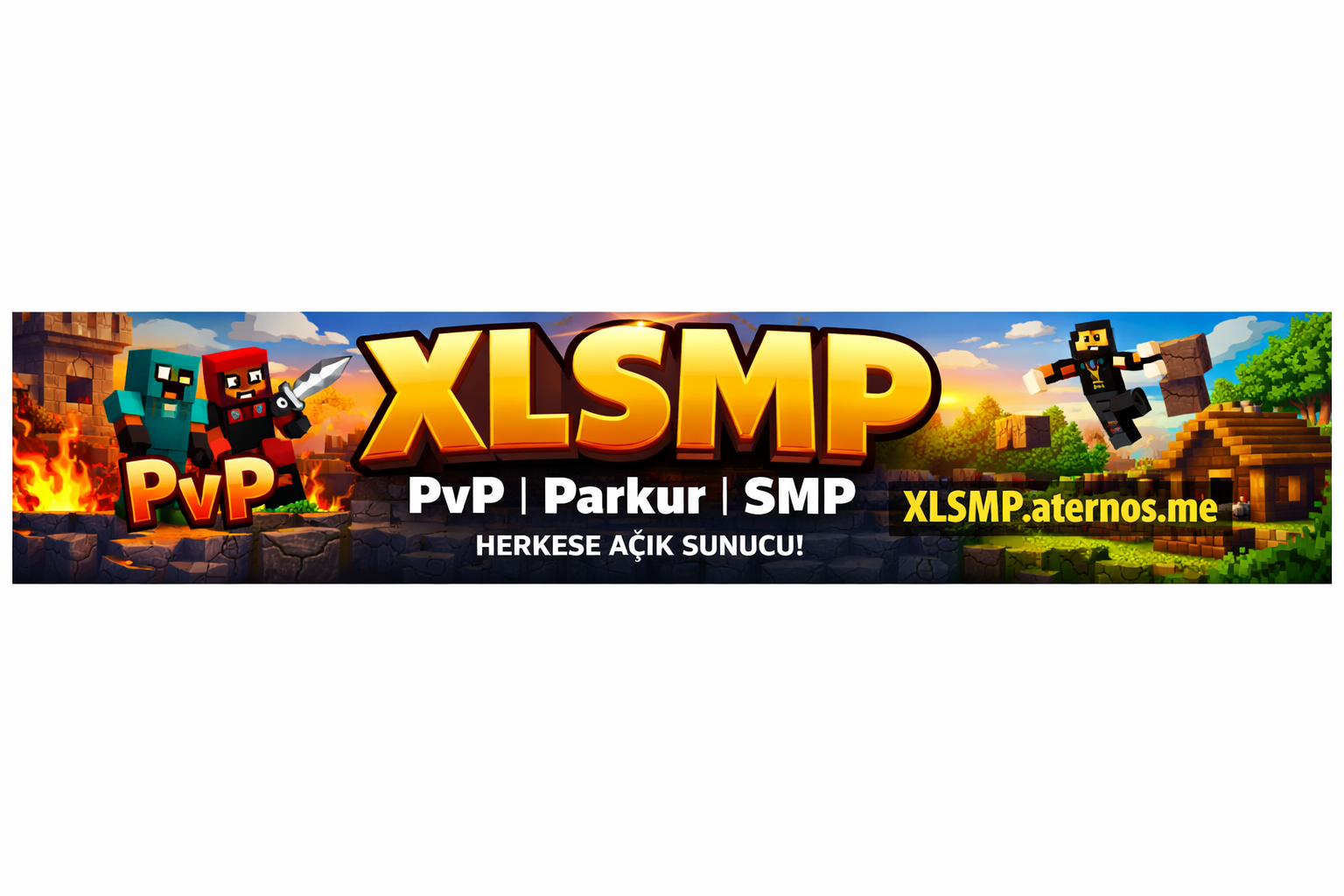 XLSMP Minecraft Server banner