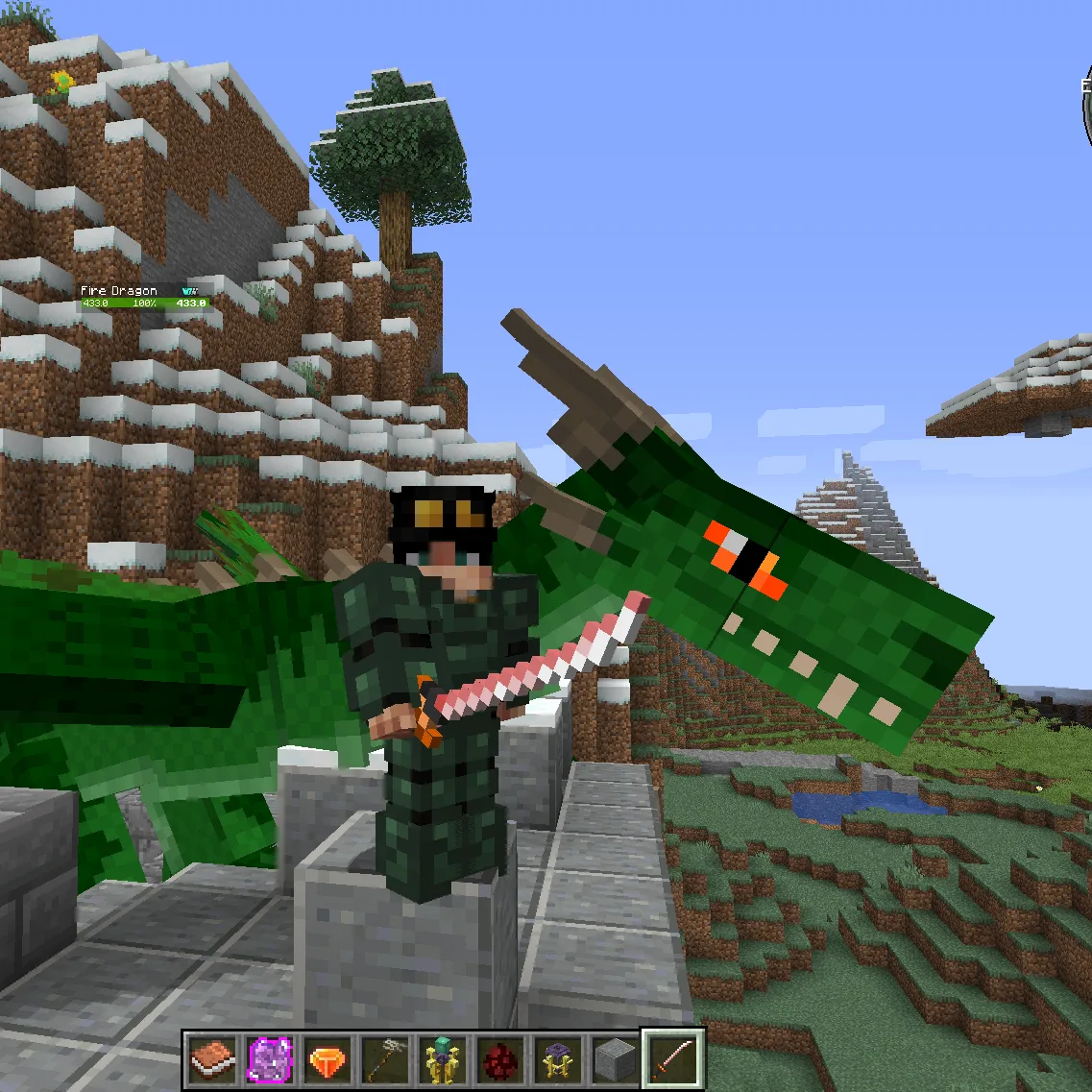 A Dragon's World tag banner