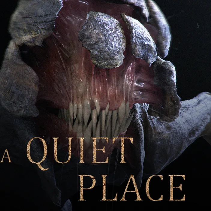 A Quiet Place tag banner