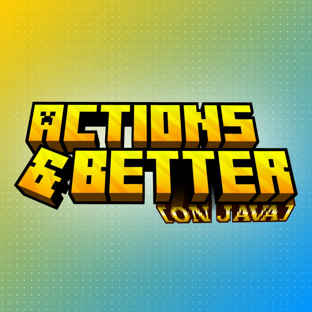 Actions & Better [ON JAVA] tag banner