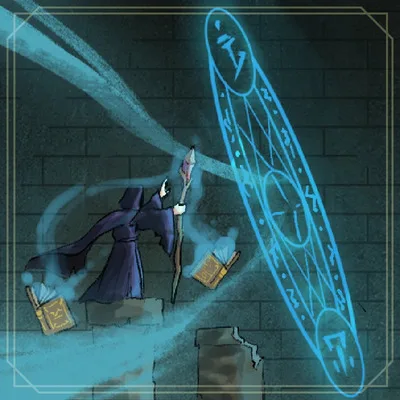 Adventures of a magician - magician RPG tag banner