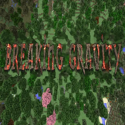 BREAKING GRAVITY tag banner