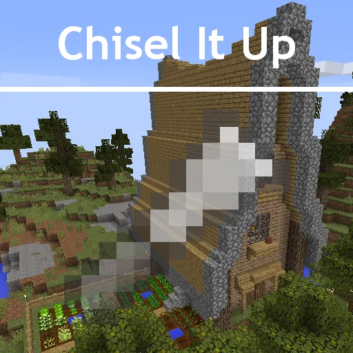 Chisel It Up tag banner