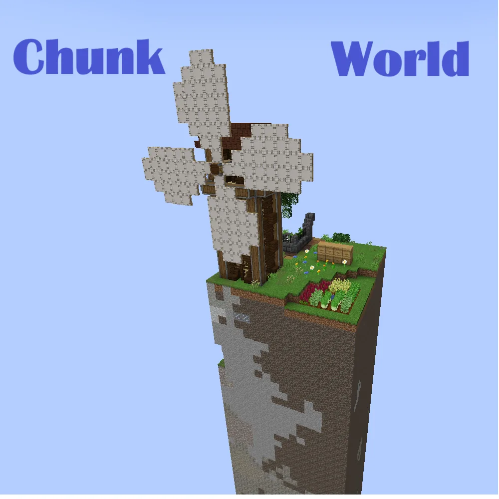 Chunk World tag banner