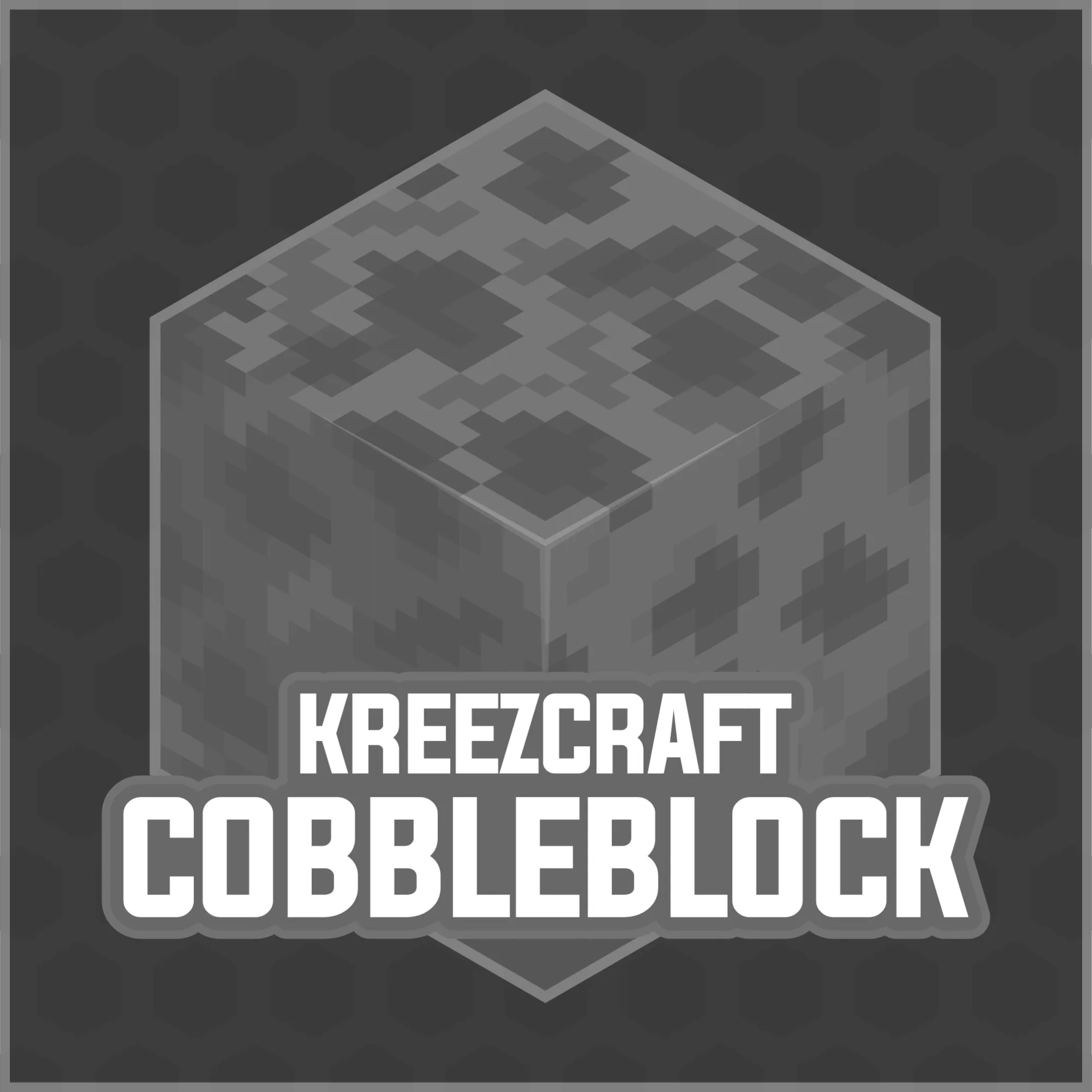 Cobbleblock by Kreezcraft tag banner