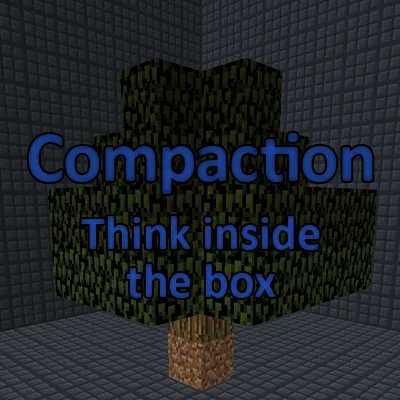 Compaction: Think inside the box tag banner