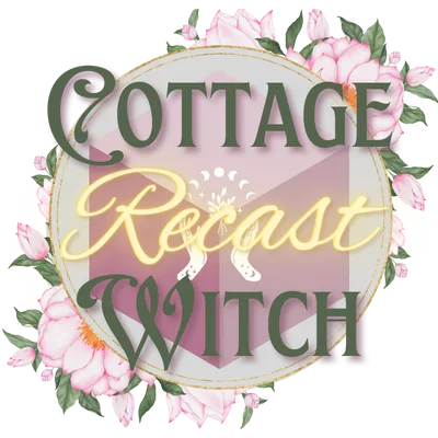 Cottage Witch: Recast tag banner