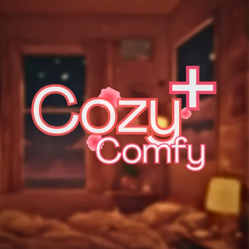Cozy Comfy + tag banner
