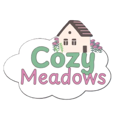 Cozy Meadows tag banner