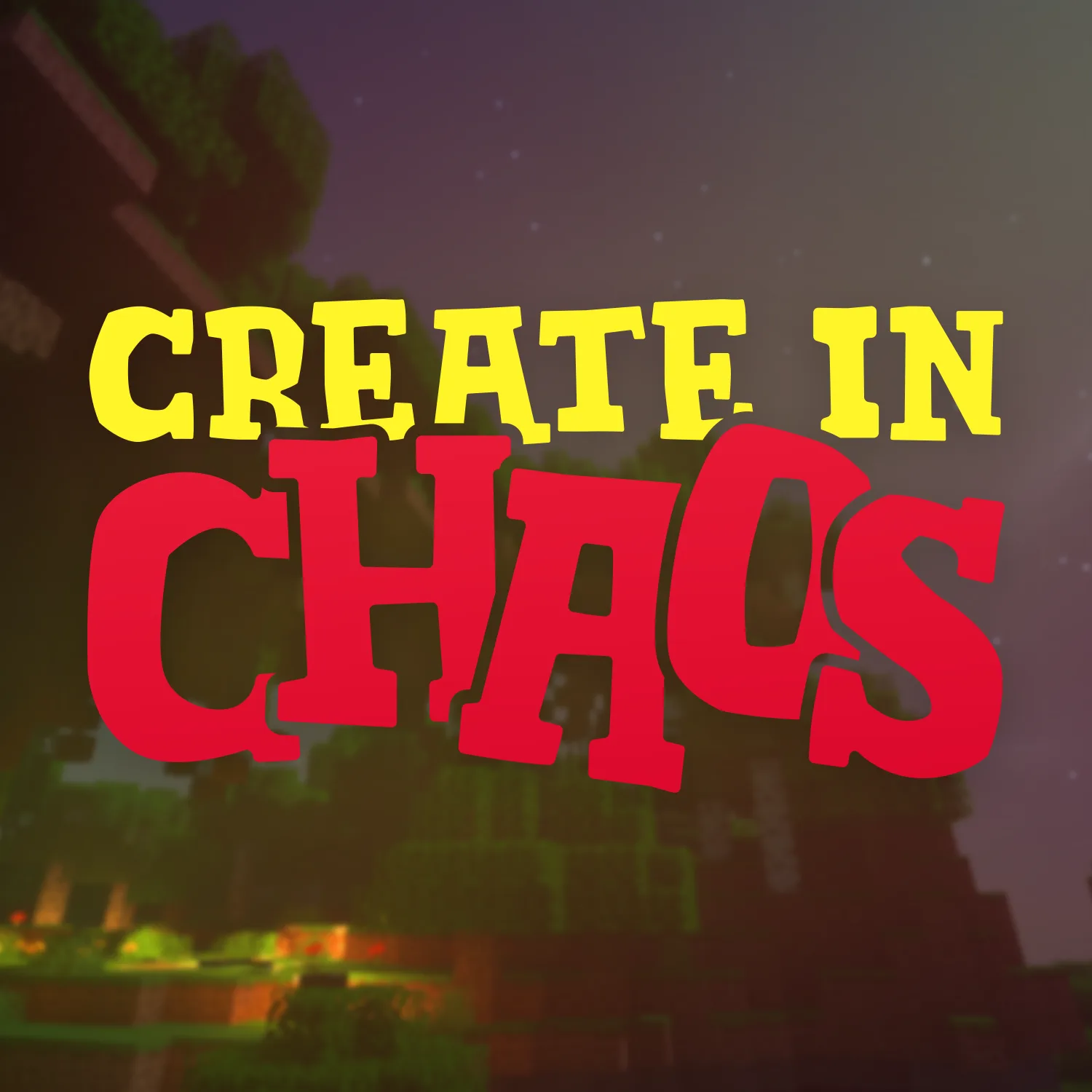 Create in Chaos tag banner